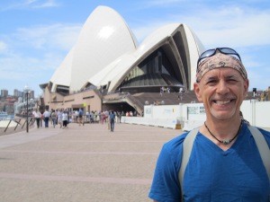 Me in front of the famous Sydney Opera House.