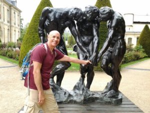 Rodin museum In Paris, France. 